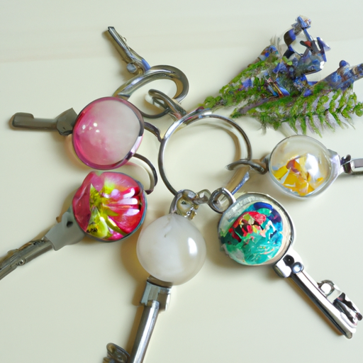 Bringing the Beauty of Nature to Your Keys with Preserved Flower Keychains