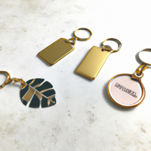 Enhance Your Style with the Elegance of Gold Leaf Keychains