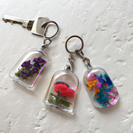 Adding a Touch of Nature with Preserved Flower Keychains